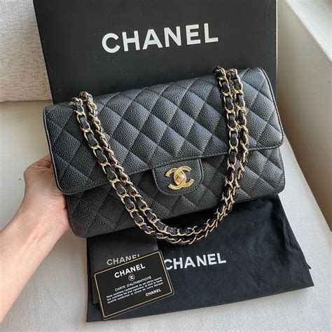 medium caviar chanel bag